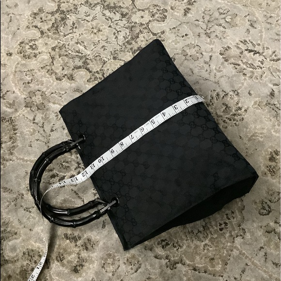 Authentic GUCCI BAMBOO canvas tote bag🎋🎋FREE SHIP❣️ - Picture 16 of 16